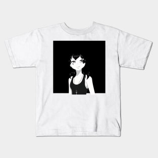 Sandman Death Chibi Illustration Kids T-Shirt